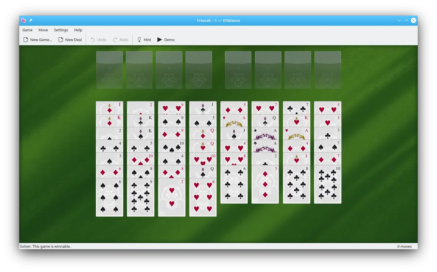 Freecell Solver's FAQ - What is Freecell Solver? What is a solver for  Freecell in general?